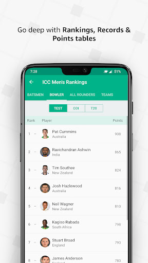 Cricbuzz - Live Cricket Scores Bildschirmfoto 5