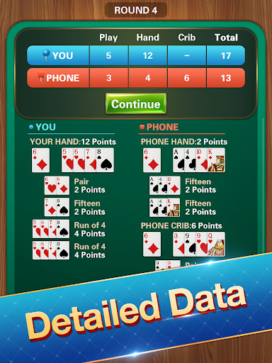 Cribbage - Card Game Bildschirmfoto 4