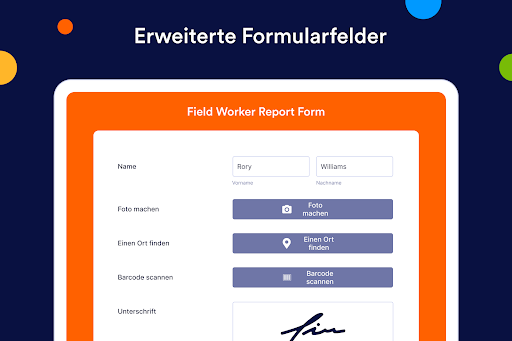 Jotform Formular & Umfrage Bildschirmfoto 9