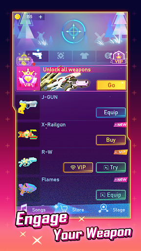 Beat Fire - Edm Gun Music Game Bildschirmfoto 6