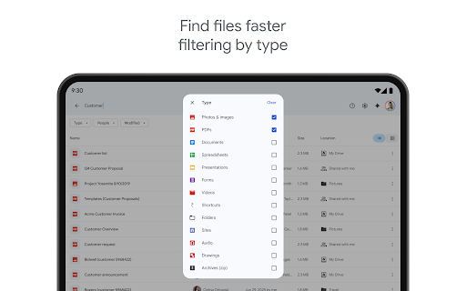 Google Drive Bildschirmfoto 11