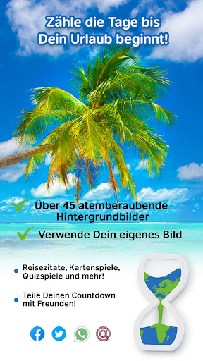 Urlaubs-Countdown Bildschirmfoto 1