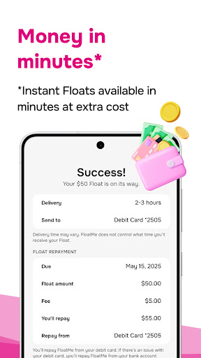 FloatMe: Fast Cash Advance App Bildschirmfoto 3