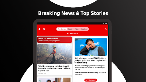 CBC News: Breaking & Local Bildschirmfoto 7