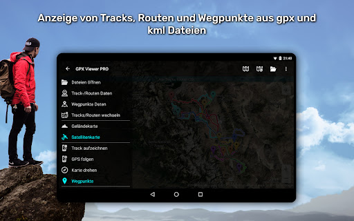 GPX Viewer PRO: Wandern & Rad Bildschirmfoto 7