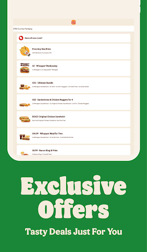 BURGER KING® App Bildschirmfoto 8