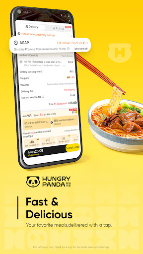 HungryPanda: Food Delivery Bildschirmfoto 4