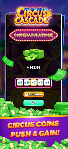 Circus Cascade: win real cash Bildschirmfoto 1