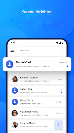 SMS-Messaging-App Bildschirmfoto 3
