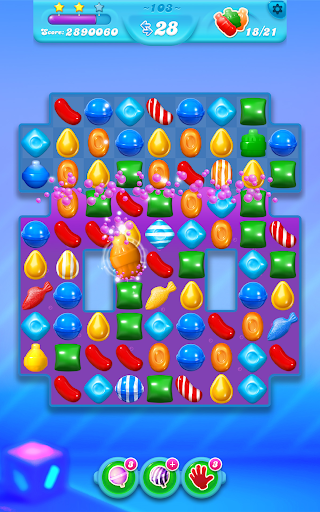 Candy Crush Soda Saga Bildschirmfoto 1