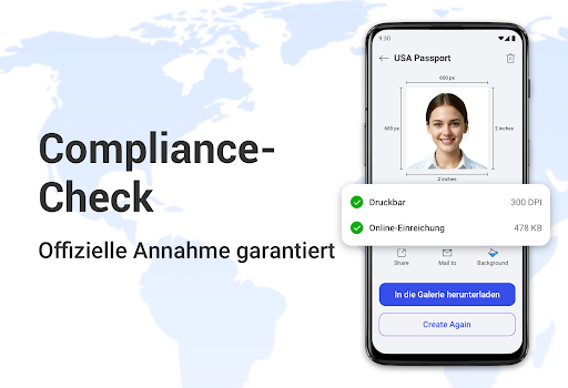 AI-Pass&Ausweisfoto-Ersteller Bildschirmfoto 4