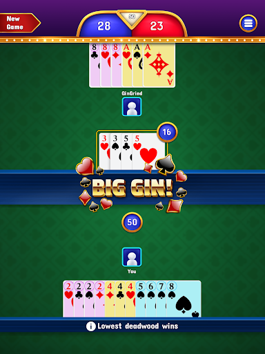 Gin Rummy - Classic Cards Game Bildschirmfoto 12