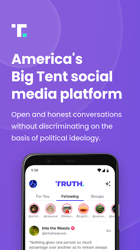 Truth Social Bildschirmfoto 1