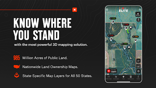 onX Hunt: Offline Hunting Maps Bildschirmfoto 1