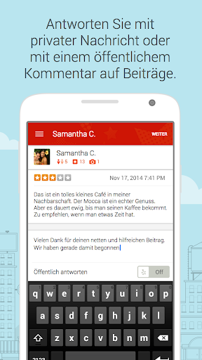 Yelp für Geschäftsinhaber Bildschirmfoto 4