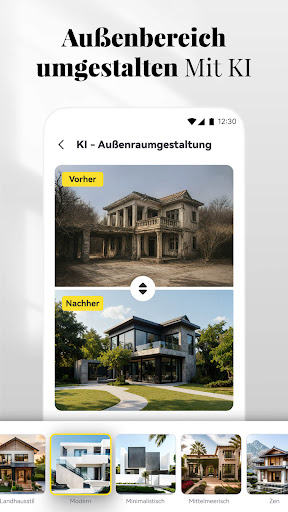 KI - Wohnungsdesign, DecAI™ Bildschirmfoto 3