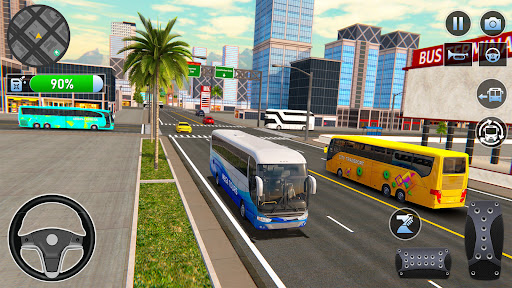 Bus Simulator : 3D Bus Games Bildschirmfoto 6