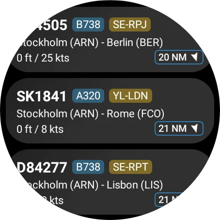 Flightradar24 - Flight tracker Bildschirmfoto 18