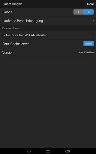 Yahoo Wetter Bildschirmfoto 7