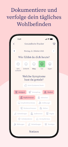 Preglife - Schwangerschaftsapp Bildschirmfoto 3