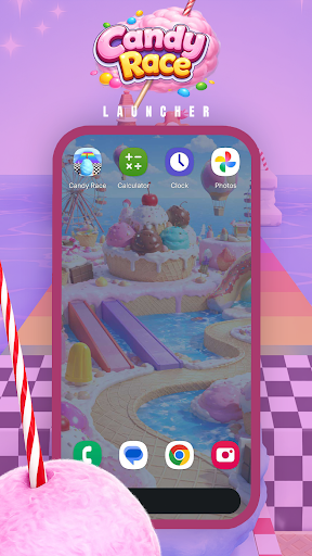 Candy Race Launcher Bildschirmfoto 5