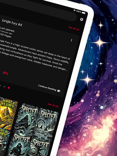 Comic-Leser CBR, CBZ & PDF Bildschirmfoto 3