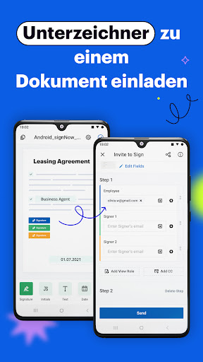 SignNow Elektronische Signatur Bildschirmfoto 7