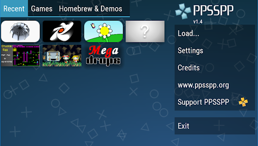 PPSSPP - PSP-Emulator Bildschirmfoto 4