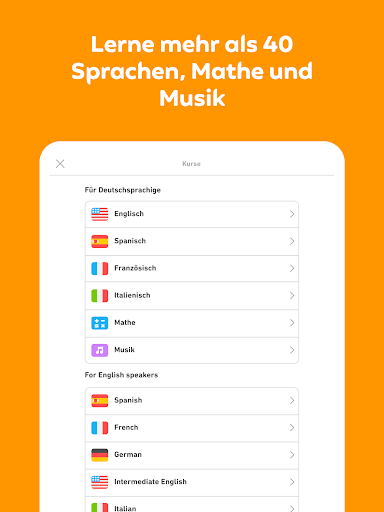 Duolingo: Sprachen & Schach Bildschirmfoto 8
