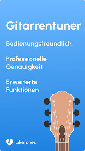 Gitarre Stimmgerät - LikeTones Bildschirmfoto 1