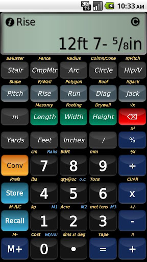 BuildCalc Bildschirmfoto 2