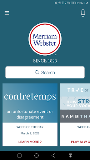 Dictionary - Merriam-Webster Bildschirmfoto 6