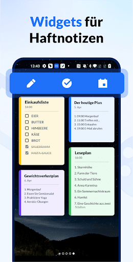Notizen, Notizblock - Notein Bildschirmfoto 7
