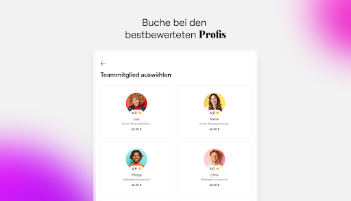 Fresha für Kunden Bildschirmfoto 2