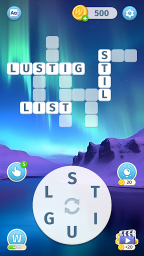 Sky Words: Kreuzworträtsel Bildschirmfoto 1