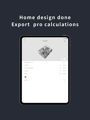 JoyPlan-Quick House Design 3D Bildschirmfoto 6