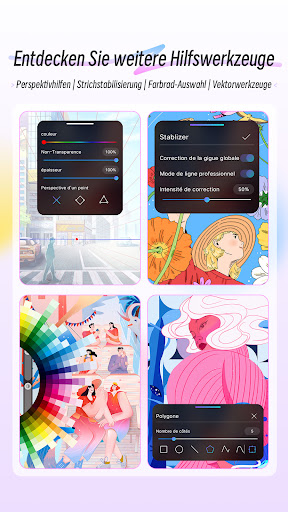HiPaint - Malen & Zeichnen App Bildschirmfoto 3