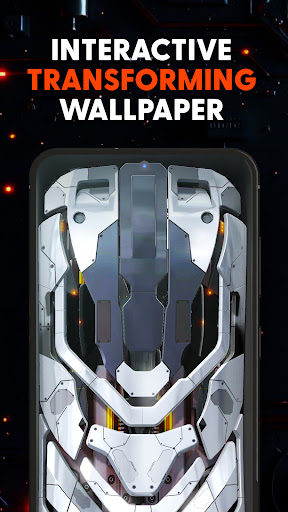 Futuristic 3D Tech Wallpaper Bildschirmfoto 1
