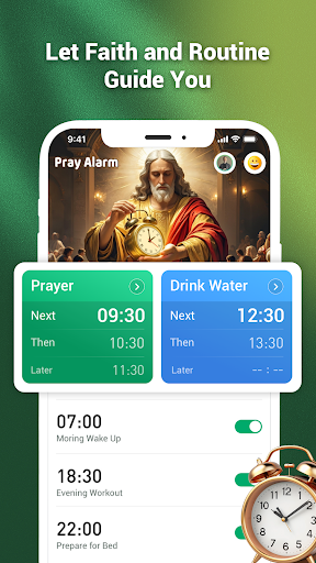 Pray Alarm, Calendar & Bible Bildschirmfoto 4