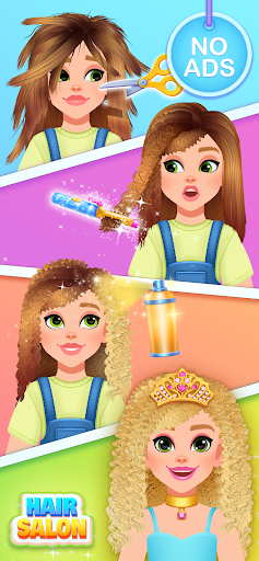 Hair Salon Games For Kids Bildschirmfoto 3