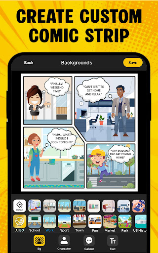 Comic-Comic-Hersteller Bildschirmfoto 4
