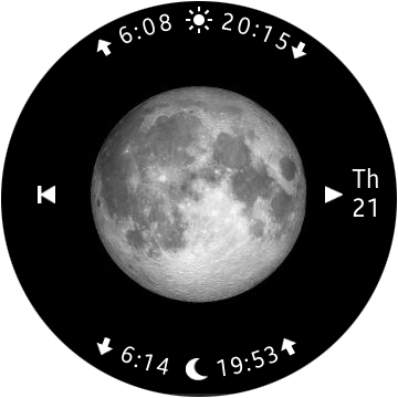 Moon Calendar Watch Bildschirmfoto 3