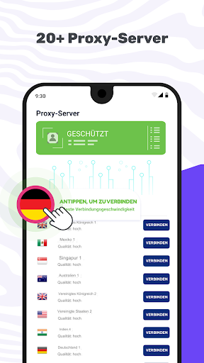 Proxy Browser Bildschirmfoto 2