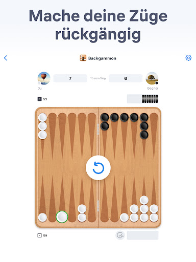 Backgammon - Brettspiel Bildschirmfoto 13