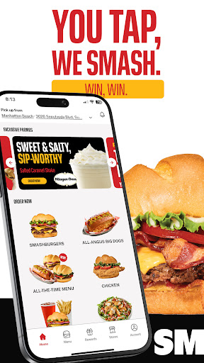 Smashburger - Burgers & Shakes Bildschirmfoto 4
