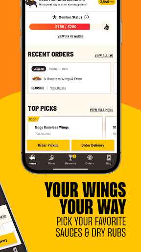 Buffalo Wild Wings Ordering Bildschirmfoto 3