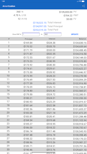 10bii Financial Calculator Bildschirmfoto 17