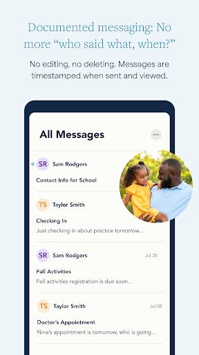 OurFamilyWizard Co-Parent App Bildschirmfoto 9