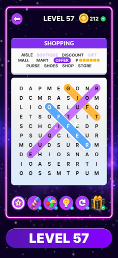 Wordscapes Search: Word Games Bildschirmfoto 1
