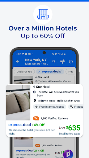 Priceline: Hotel, Flight & Car Bildschirmfoto 2